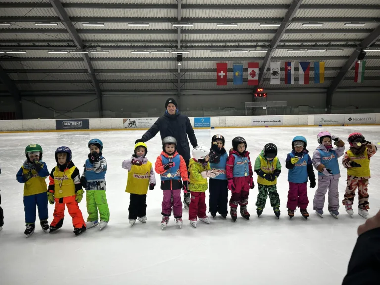 Korčuliarsky výcvik starších škôlkarov