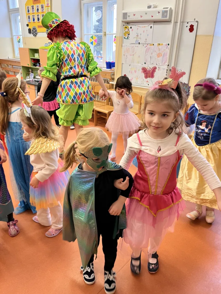 Fašiangový karneval v materskej škole