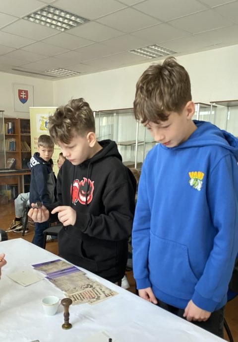 Návšteva v štátnom archíve