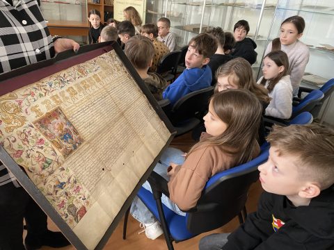 Návšteva v štátnom archíve