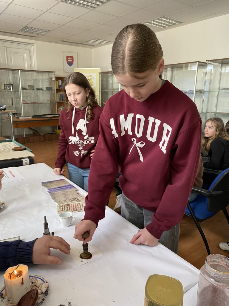 Návšteva v štátnom archíve