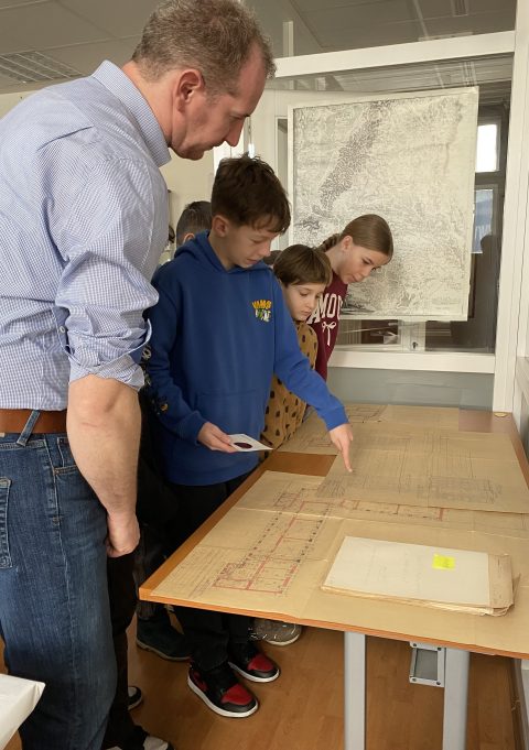 Návšteva v štátnom archíve