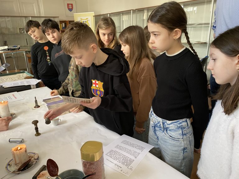 Návšteva v štátnom archíve