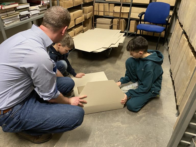 Návšteva v štátnom archíve