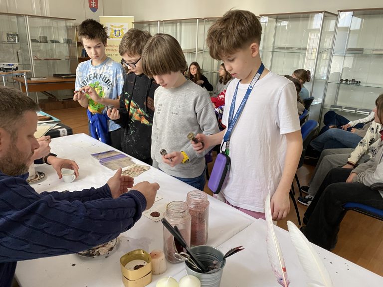 Návšteva v štátnom archíve