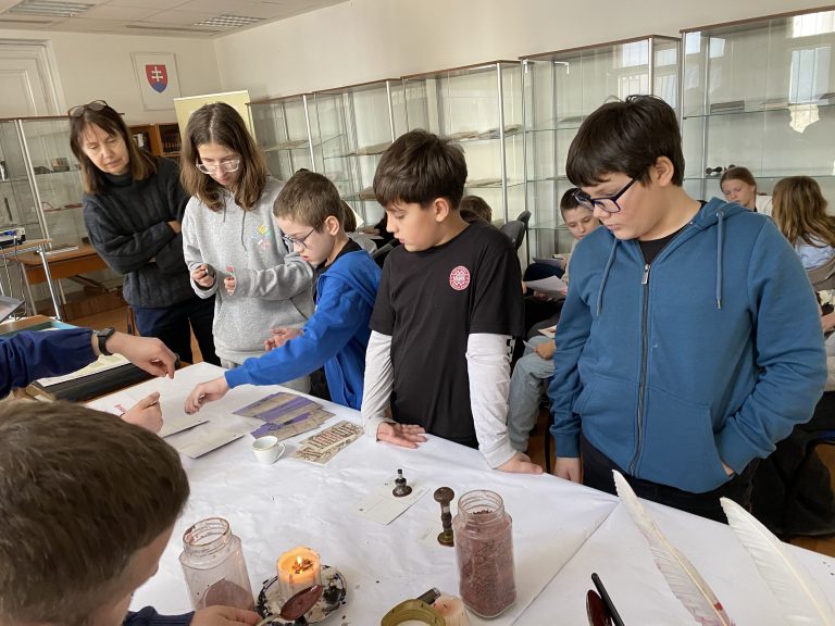 Návšteva v štátnom archíve