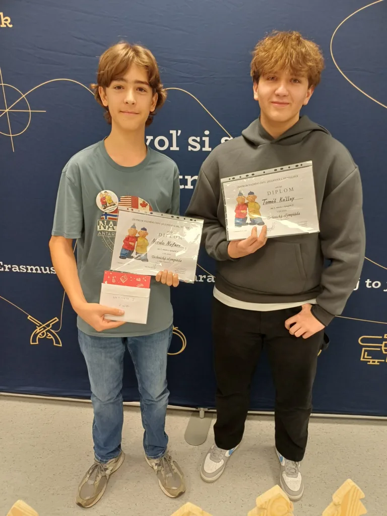 Prvé miesto v okresnom kole Technickej olympiády