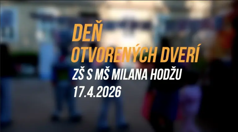 Deň otvorených dverí 2026