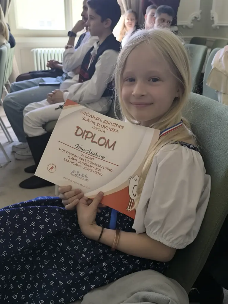 Slávik Slovenska – 3. miesto na okresnom kole