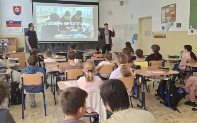 Naši šiestaci merajú kvalitu ovzdušia: Zapojili sme sa do projektu CEAML 2026