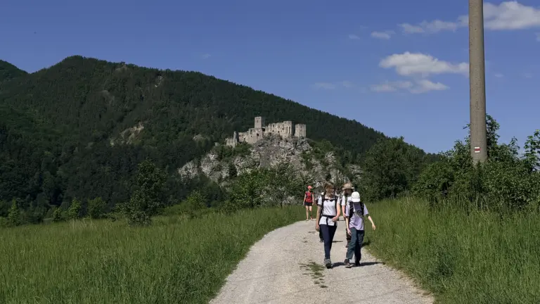 S turistickým krúžkom pohorím Malá Fatra. Chata pod Suchým
