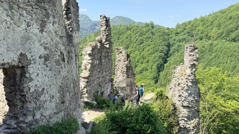 S turistickým krúžkom pohorím Malá Fatra. Chata pod Suchým