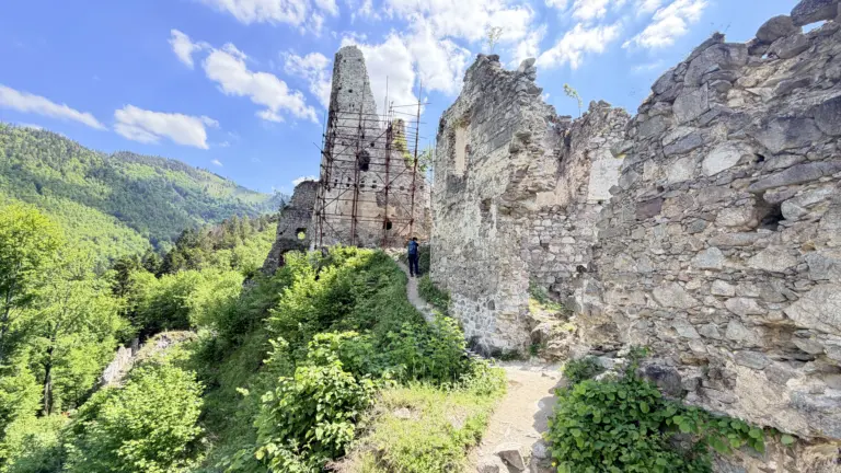 S turistickým krúžkom pohorím Malá Fatra. Chata pod Suchým