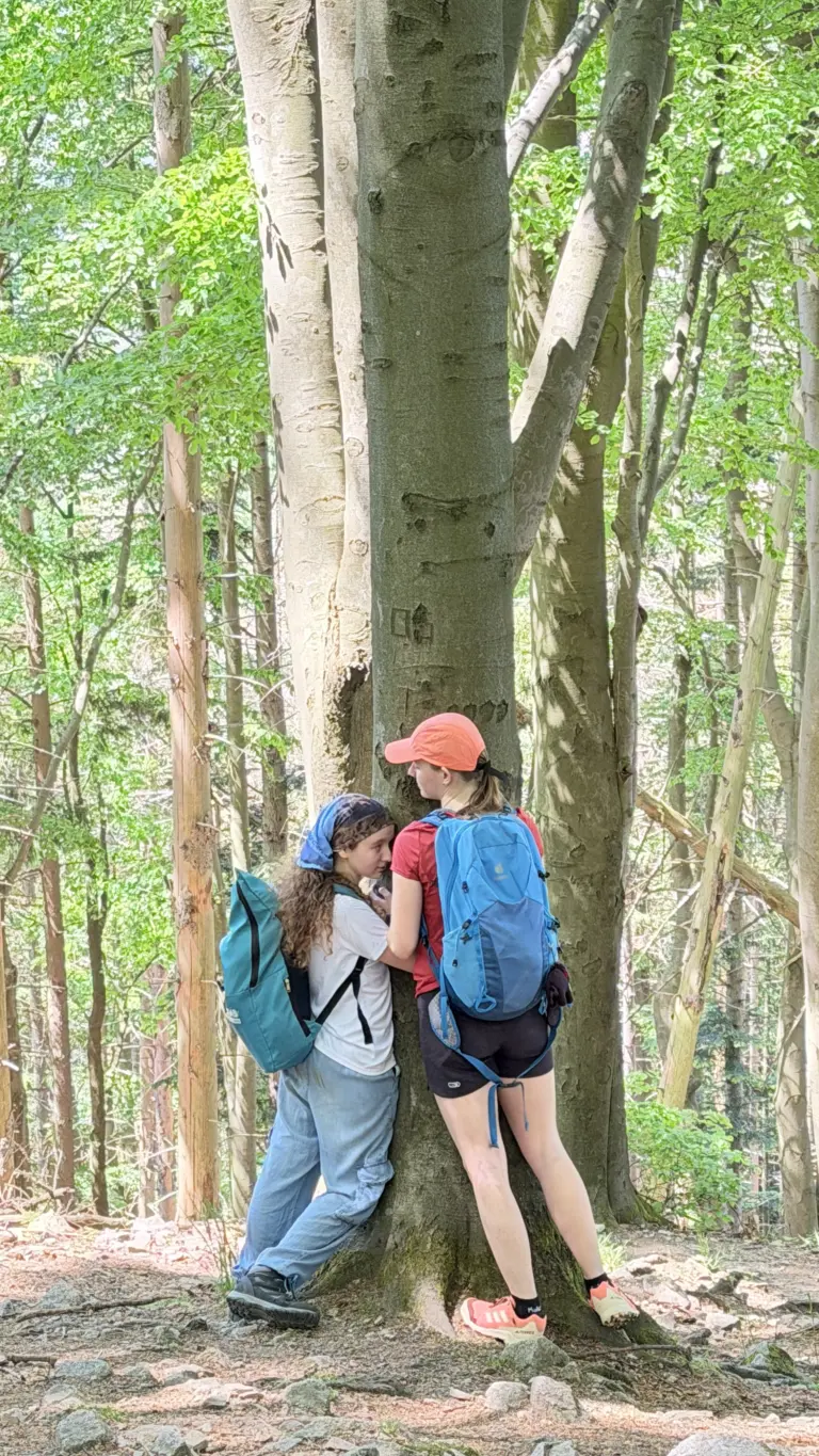 S turistickým krúžkom pohorím Malá Fatra. Chata pod Suchým
