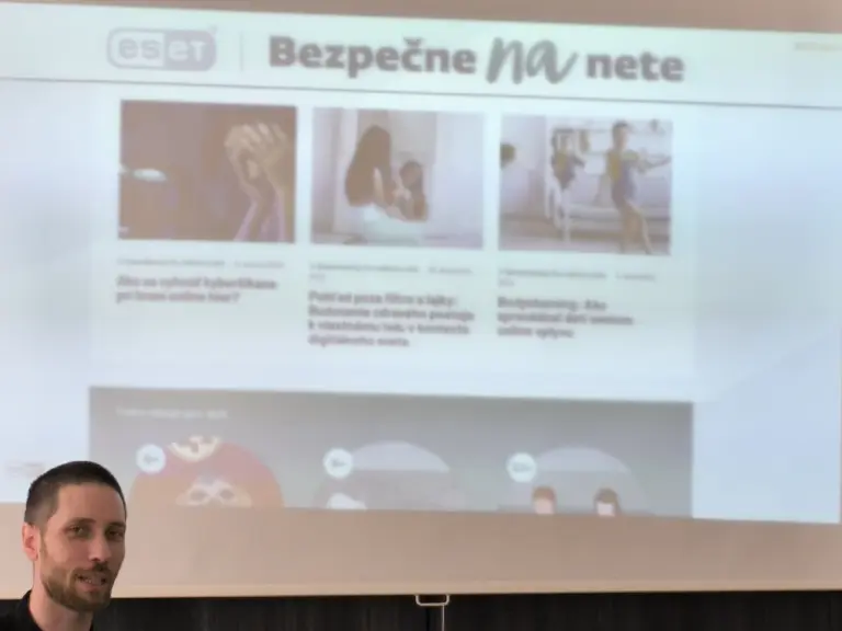 Bezpečne na internete – prednáška pre tretiakov