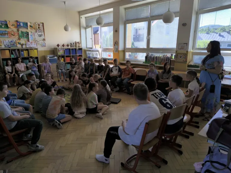 Vlastivedný projekt tretiakov – Výlet do Horného Hričova…