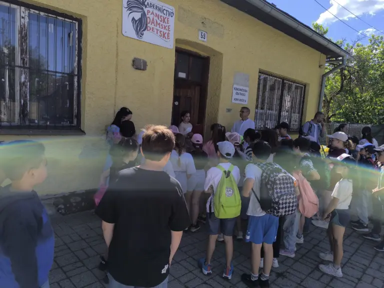 Vlastivedný projekt tretiakov – Výlet do Horného Hričova…