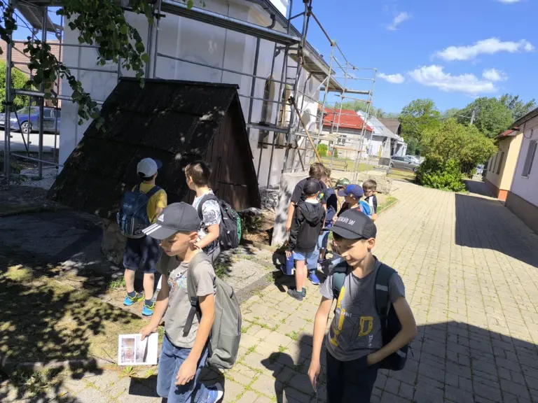 Vlastivedný projekt tretiakov – Výlet do Horného Hričova…