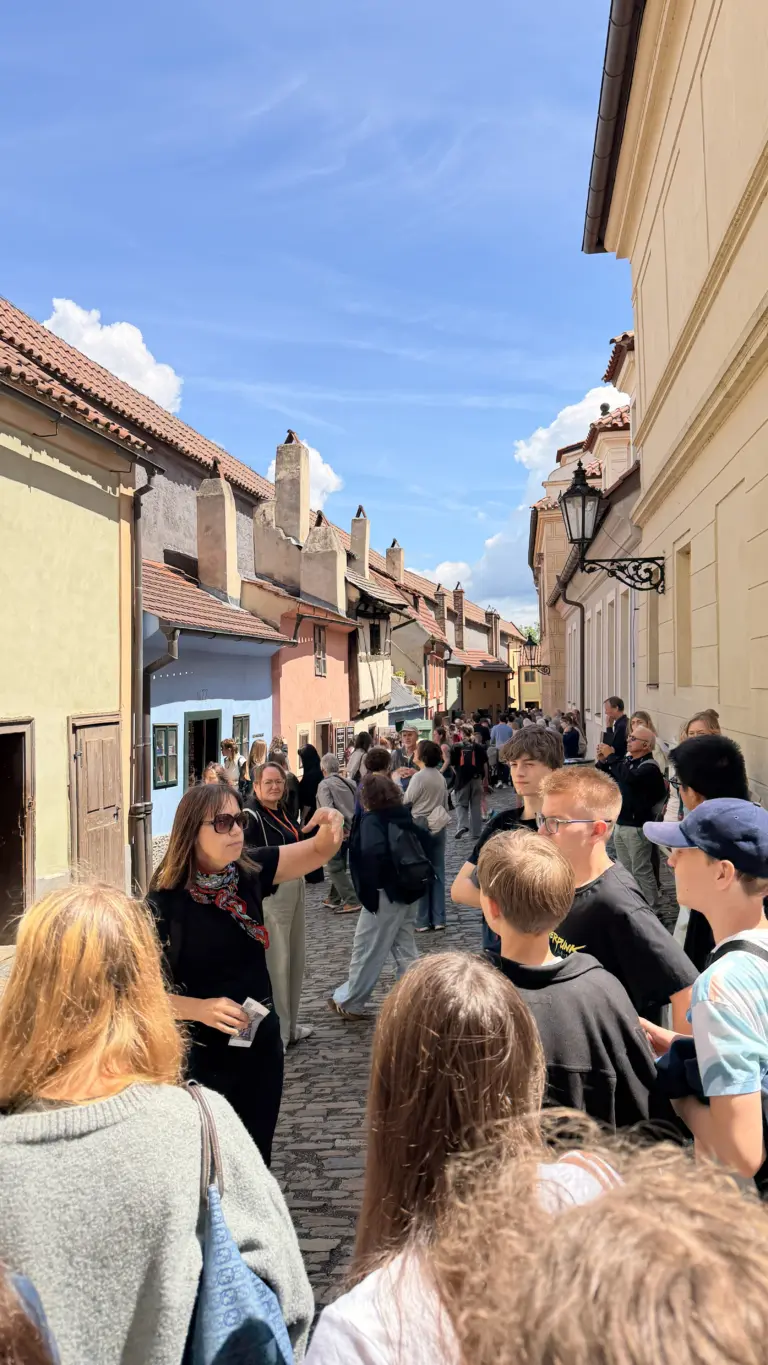 Triedny výlet 8.B v Prahe