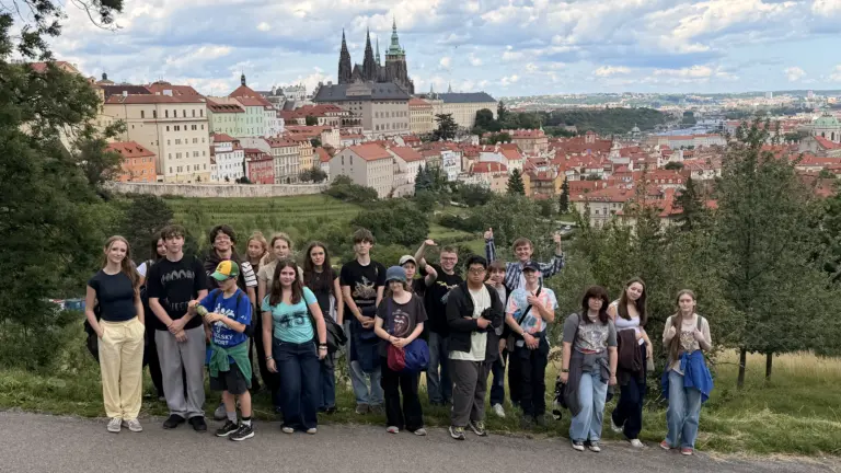 Triedny výlet 8.B v Prahe