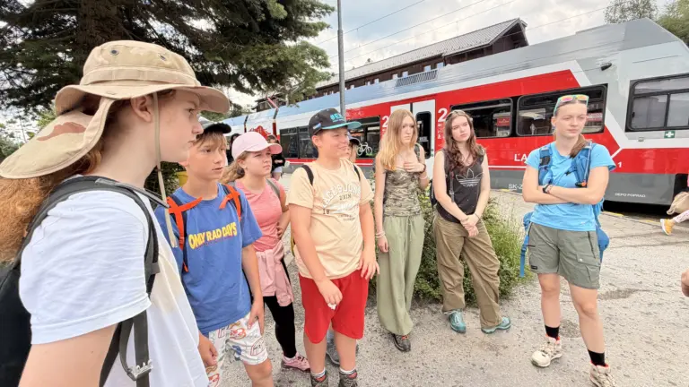 S turistickým krúžkom vo Vysokých Tatrách