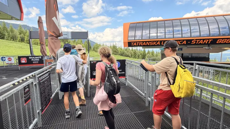S turistickým krúžkom vo Vysokých Tatrách