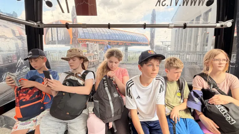 S turistickým krúžkom vo Vysokých Tatrách