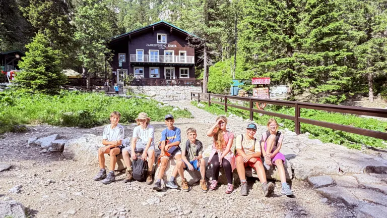 S turistickým krúžkom vo Vysokých Tatrách