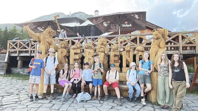 S turistickým krúžkom vo Vysokých Tatrách