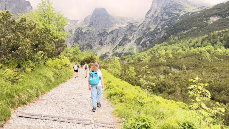 S turistickým krúžkom vo Vysokých Tatrách
