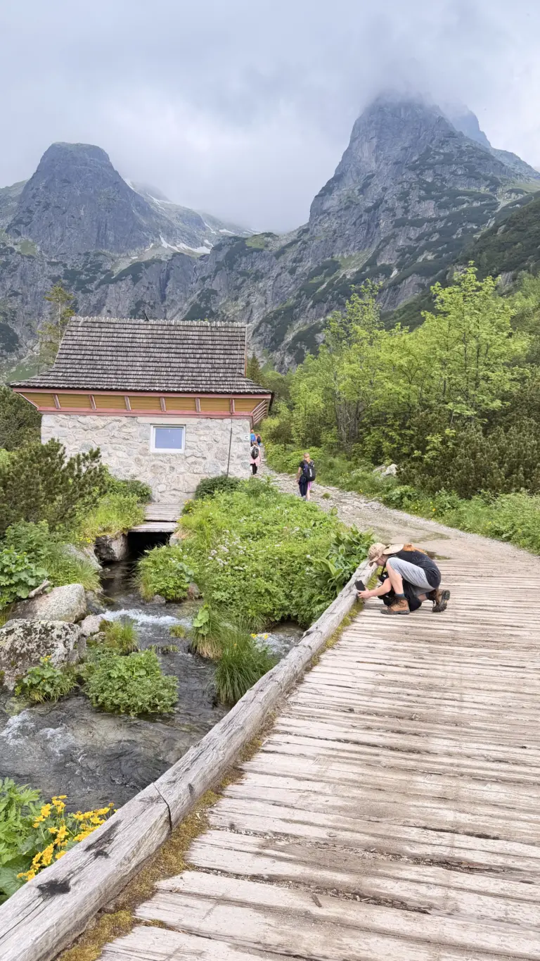 S turistickým krúžkom vo Vysokých Tatrách