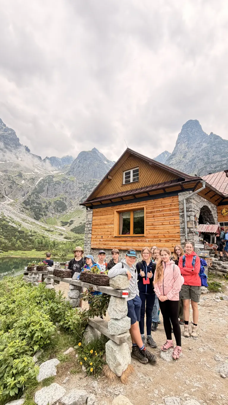 S turistickým krúžkom vo Vysokých Tatrách