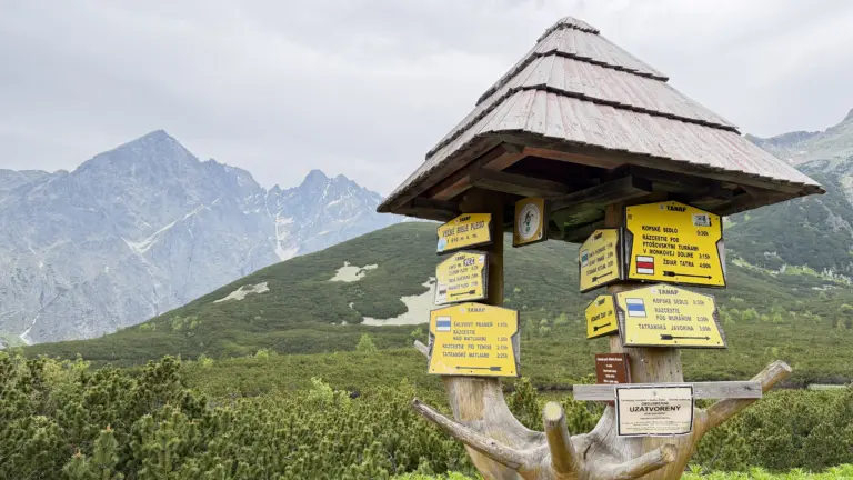S turistickým krúžkom vo Vysokých Tatrách