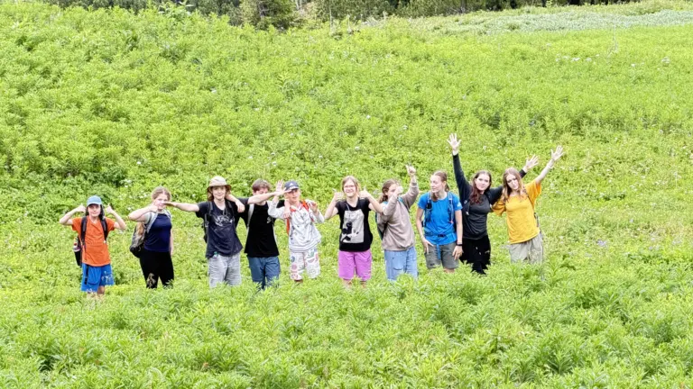 S turistickým krúžkom vo Vysokých Tatrách