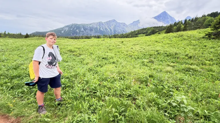 S turistickým krúžkom vo Vysokých Tatrách