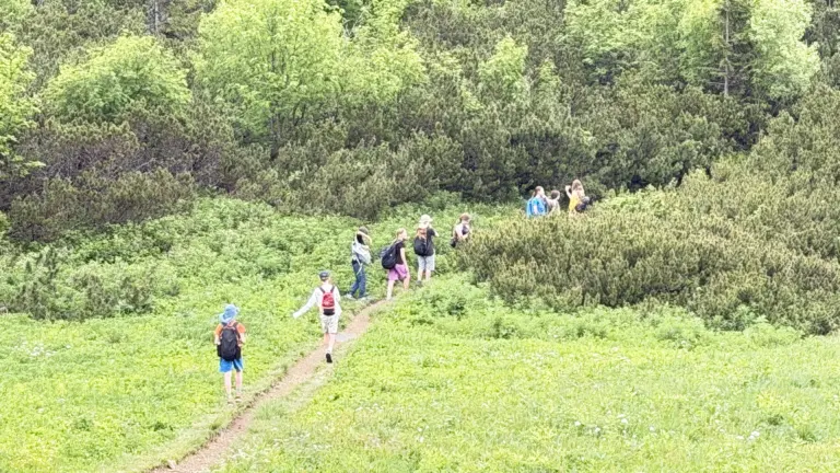 S turistickým krúžkom vo Vysokých Tatrách