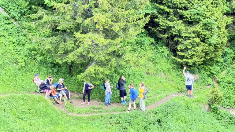 S turistickým krúžkom vo Vysokých Tatrách
