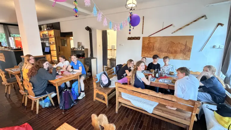 S turistickým krúžkom vo Vysokých Tatrách