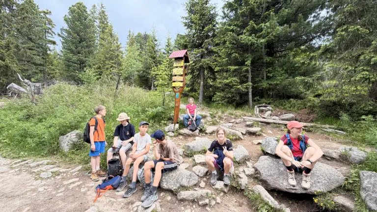 S turistickým krúžkom vo Vysokých Tatrách