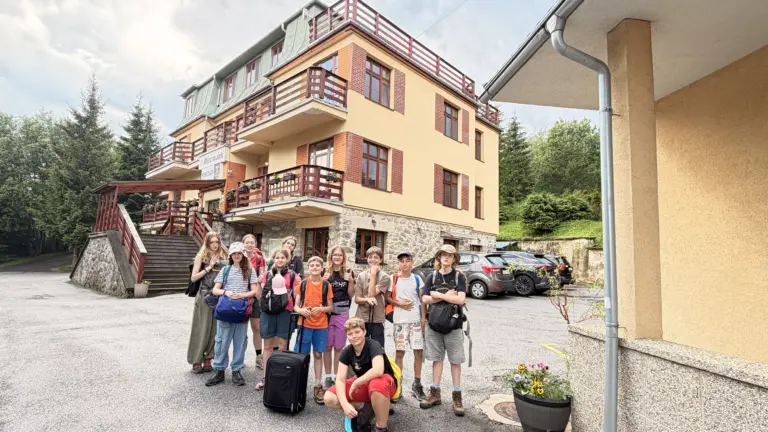 S turistickým krúžkom vo Vysokých Tatrách