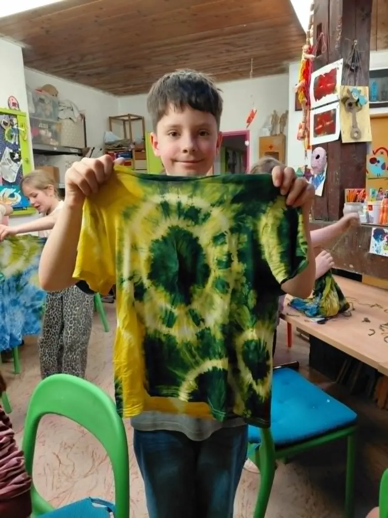 3.B batikovala v CVČ
