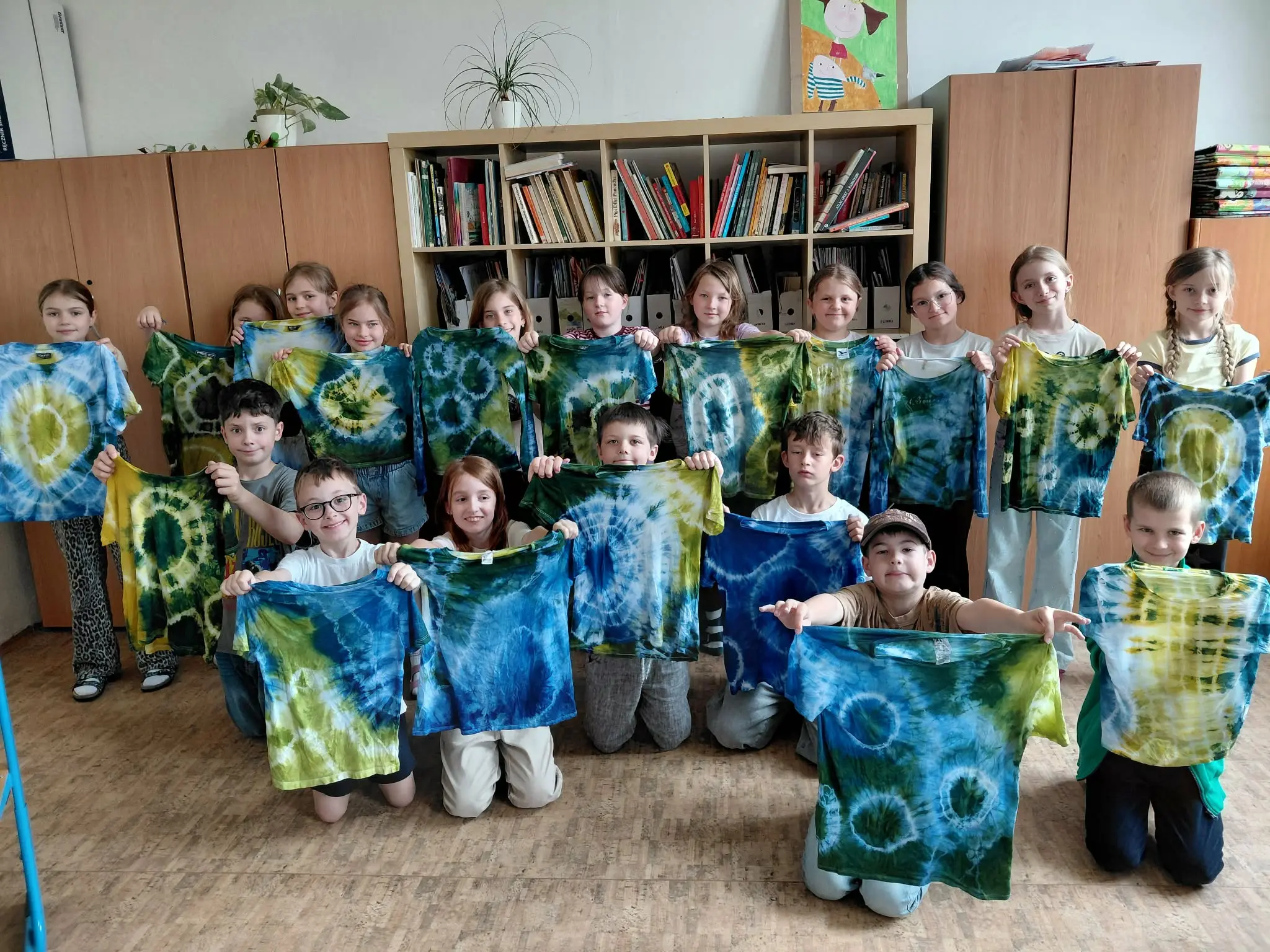 3.B batikovala v CVČ