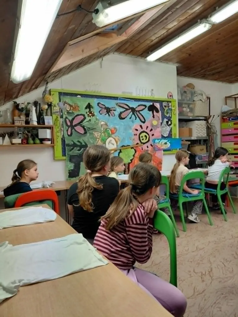 3.B batikovala v CVČ