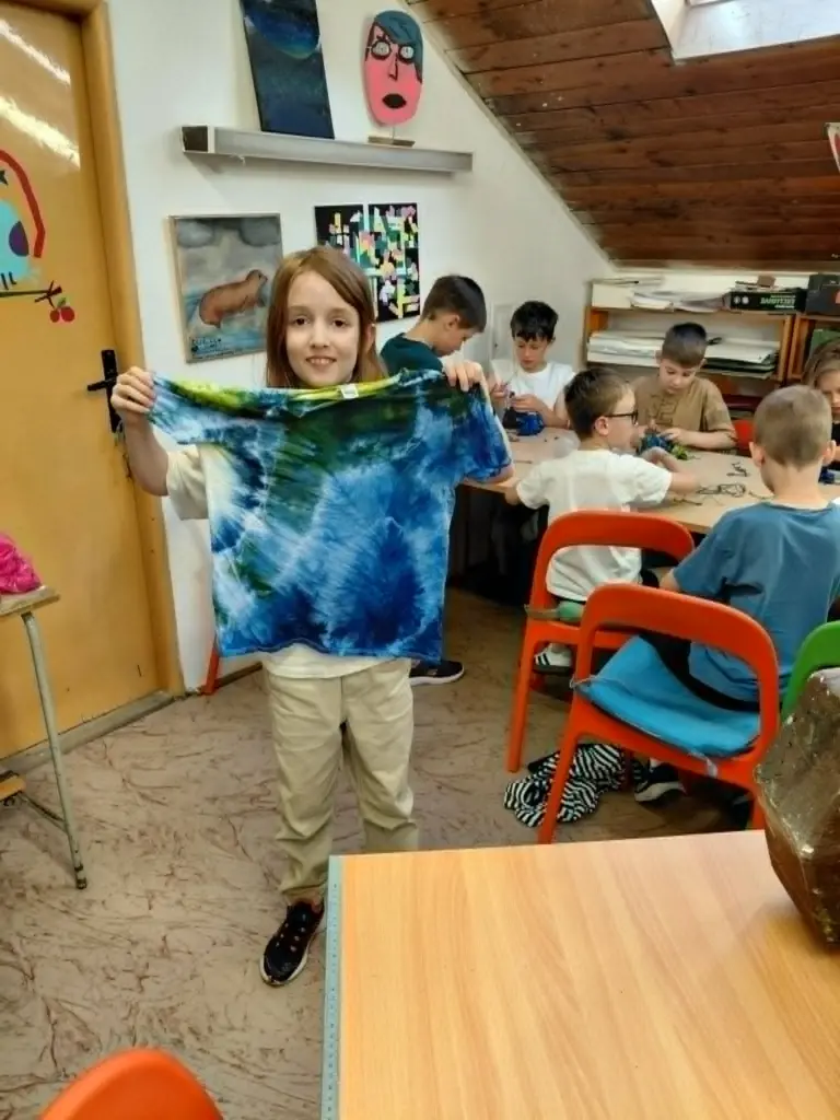3.B batikovala v CVČ