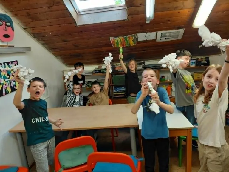 3.B batikovala v CVČ