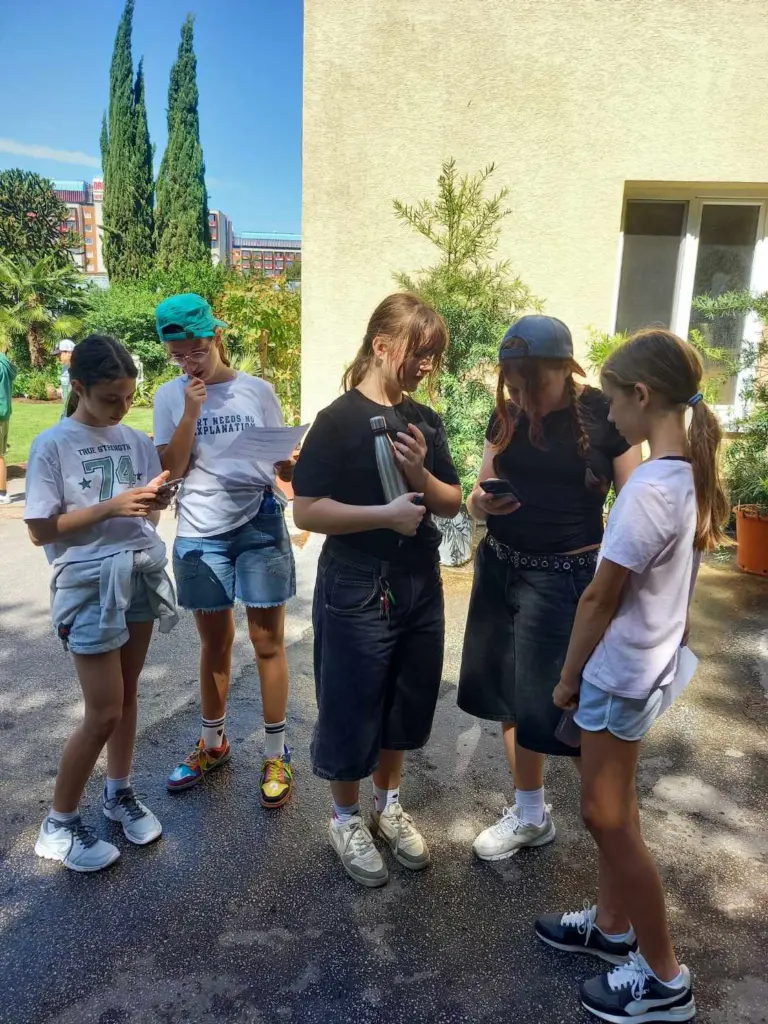 Piataci v Botanickej záhrade