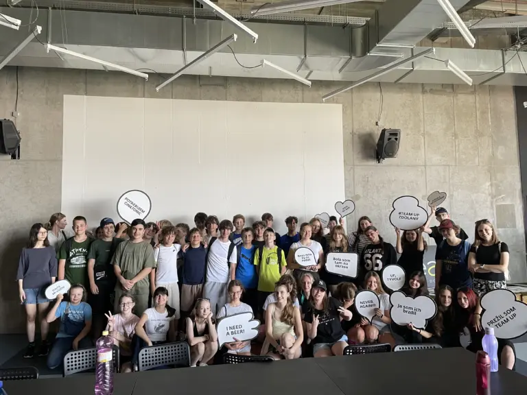 Koncoročný výlet 7. ročníka: TEAM UP Bratislava